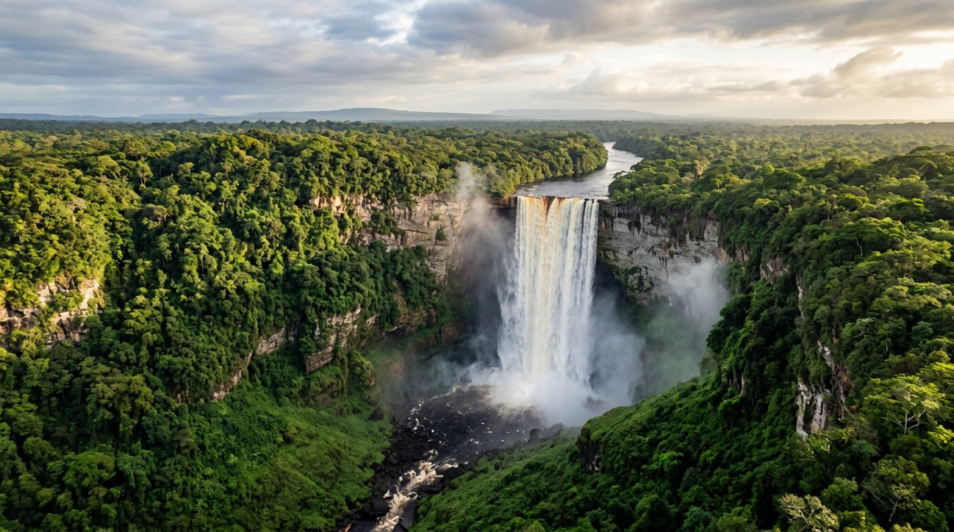 Guyana Diaspora Homecoming: Kaieteur Falls, Pepperpot Traditions & Bourda Market